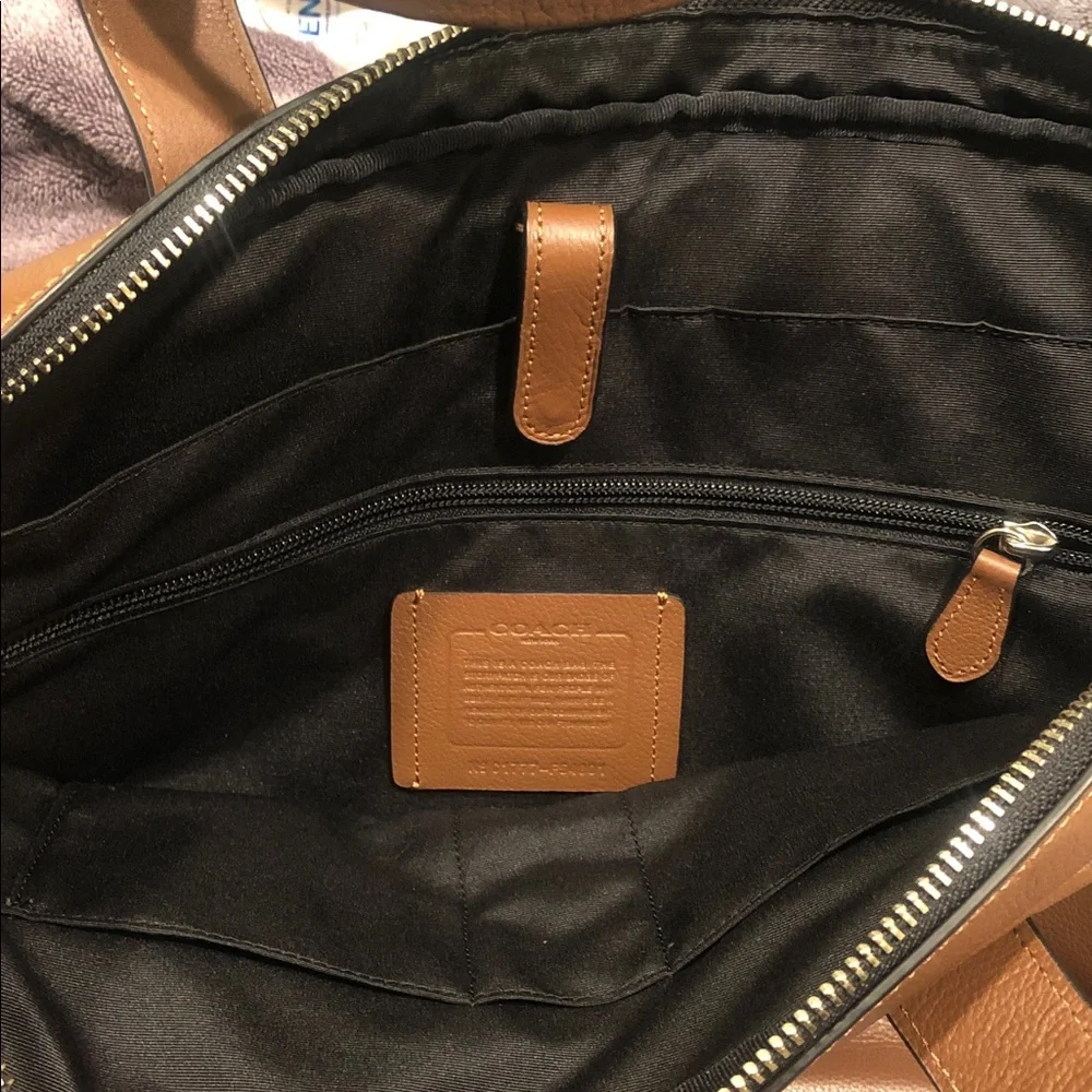 Coach sophisticated briefcase
